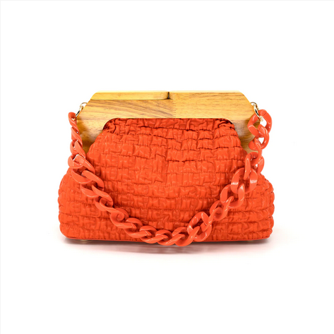 Tracy Textured Clutch (Assorted Colors)