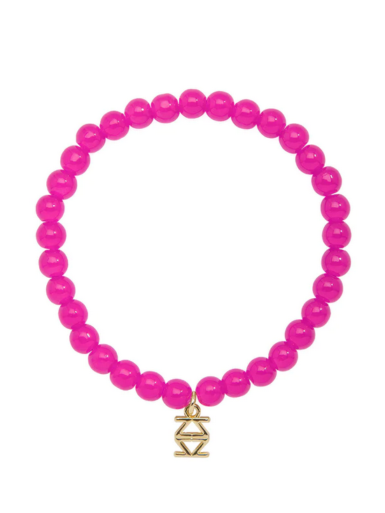 Leanna Glass Bead Bracelet (Assorted Colors)