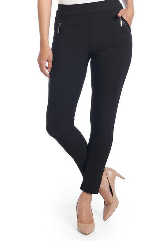 Jasmine Zip Pocket Leggings (Assorted Colors)