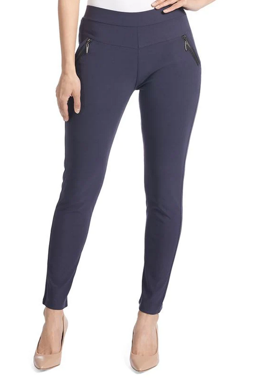 Jasmine Zip Pocket Leggings (Assorted Colors)