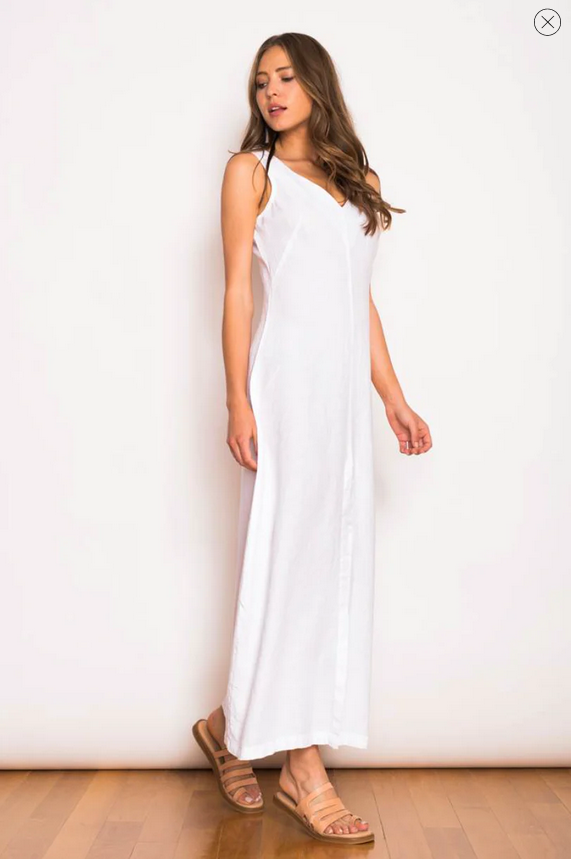 Coral Long Dress