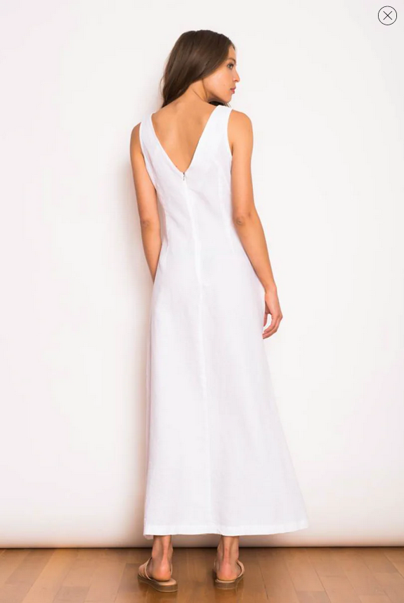 Coral Long Dress