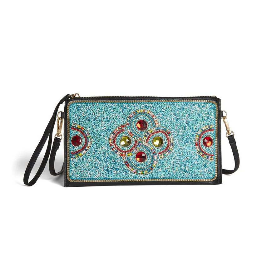 Artisian Bead Clutch Crossbody (Assorted Colors)