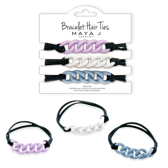 Bracelet Hair Ties (Assorted Colors)