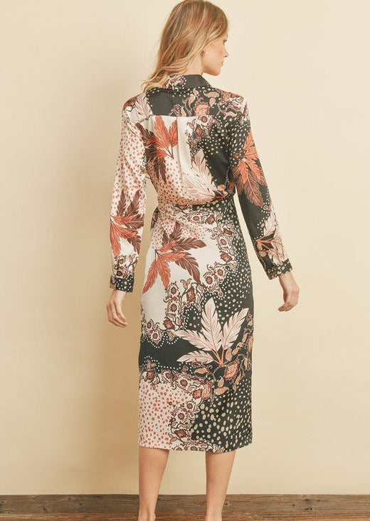 Naomi Midi Shirt Dress