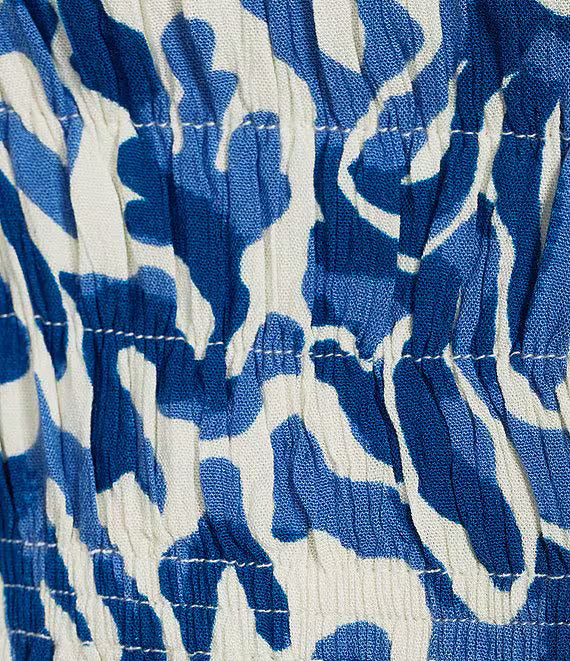 Blue Coralina Flowy Skort
