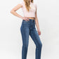 High Waist Shield Back Pocket Slim Judy Blue Jeans