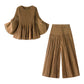 Pleated Pants (Mocha)