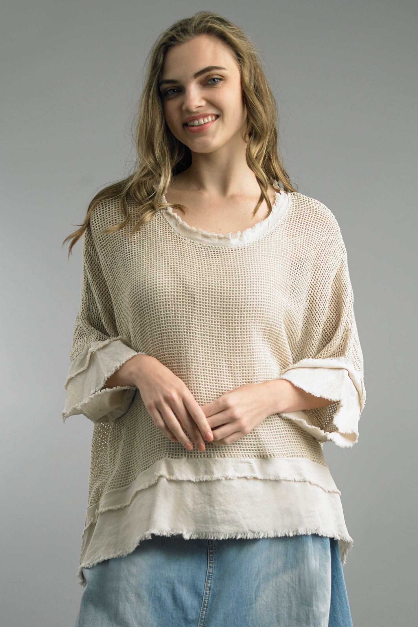 Mesh Top With Tank (Assorted Colors)