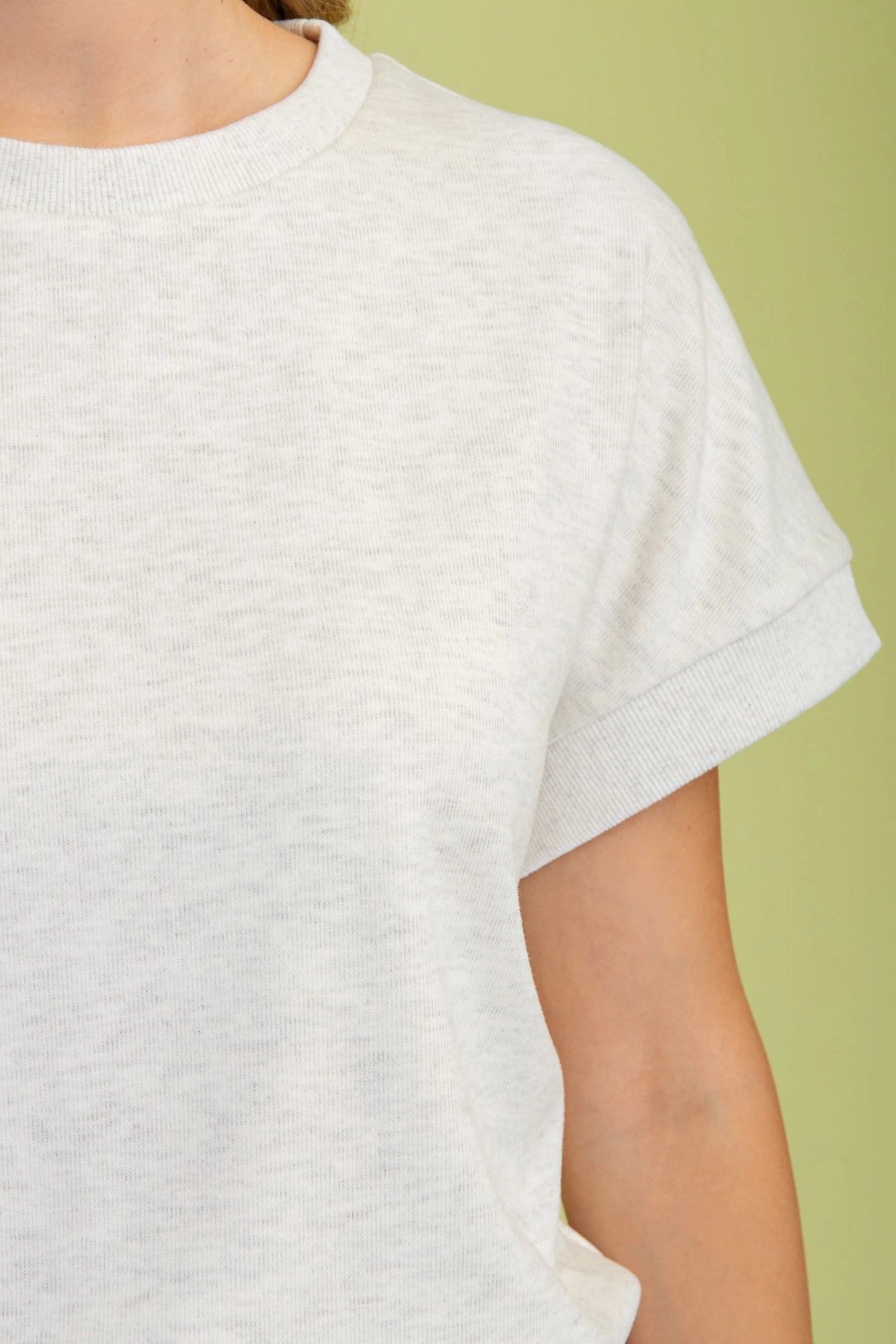 Brandy Silver Grey Knit Top