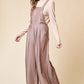 Wide Leg Overall with Adjustable Straps and Pockets