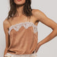 City Queen Satin Camisole Top (Assorted Colors)