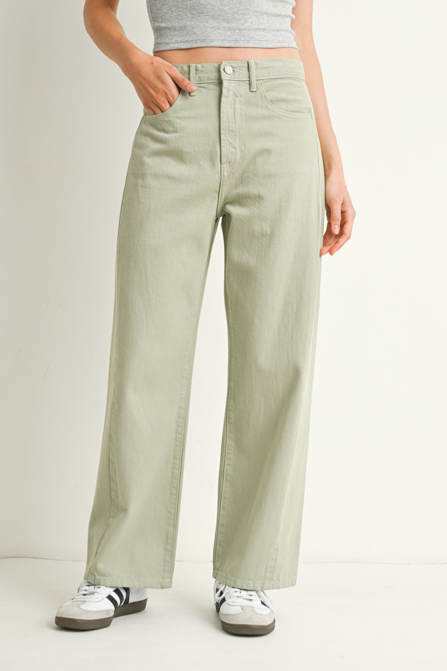 Eucalyptus Barrel Jean Twist
