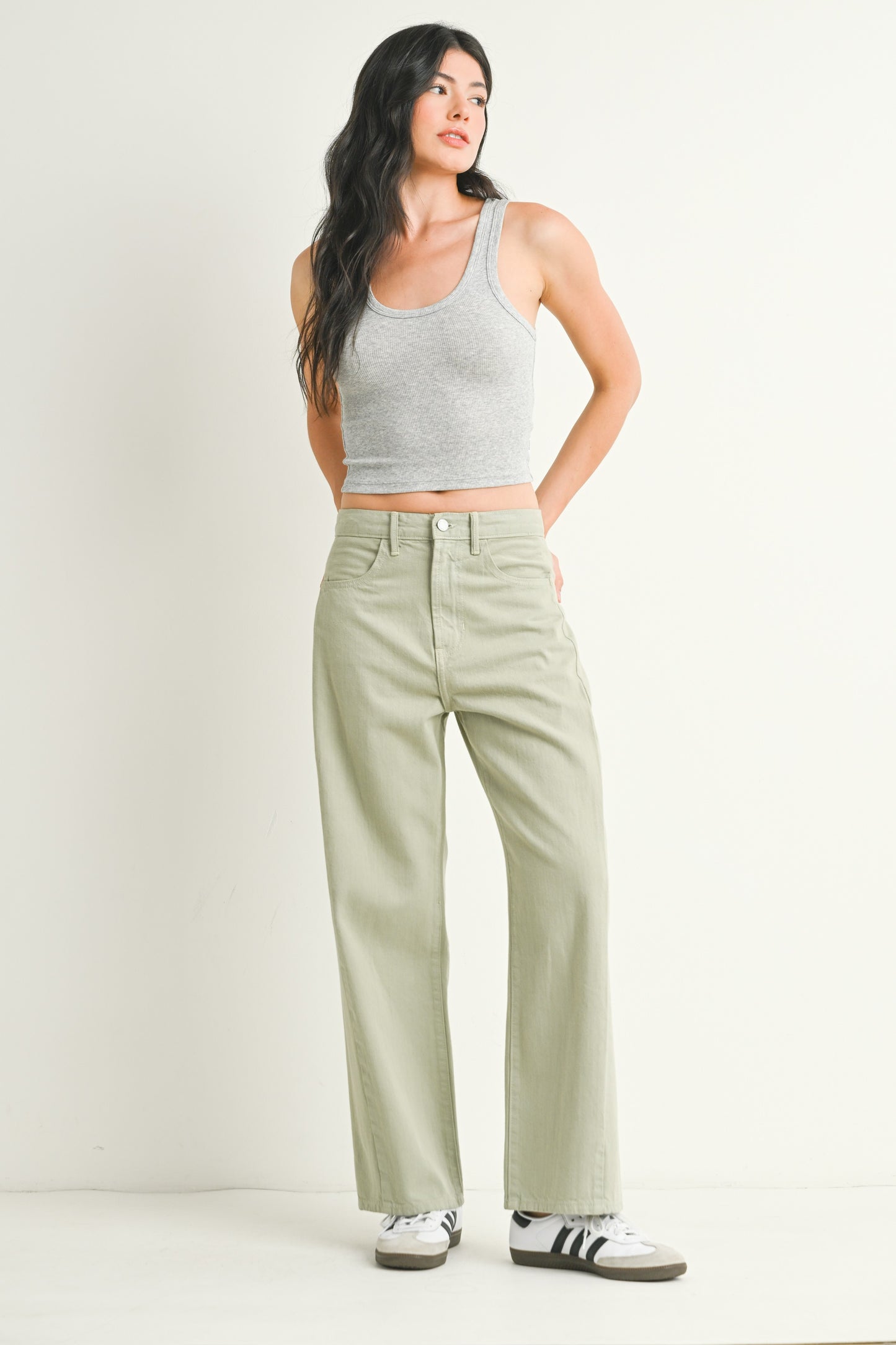 Eucalyptus Barrel Jean Twist