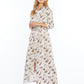 Mimi 3/4 Sleeve Maxi Dress (Assorted Styles)