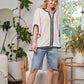 Oatmeal 3/4 Sleeve Linen Tunic