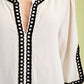 Oatmeal 3/4 Sleeve Linen Tunic