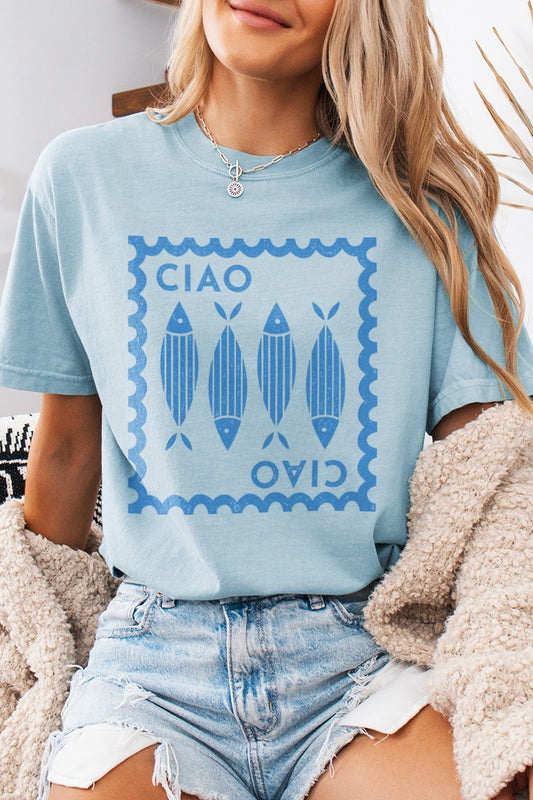Ciao Sardines Comfort Colors Tee