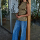 Olive Gold Lumiere Top