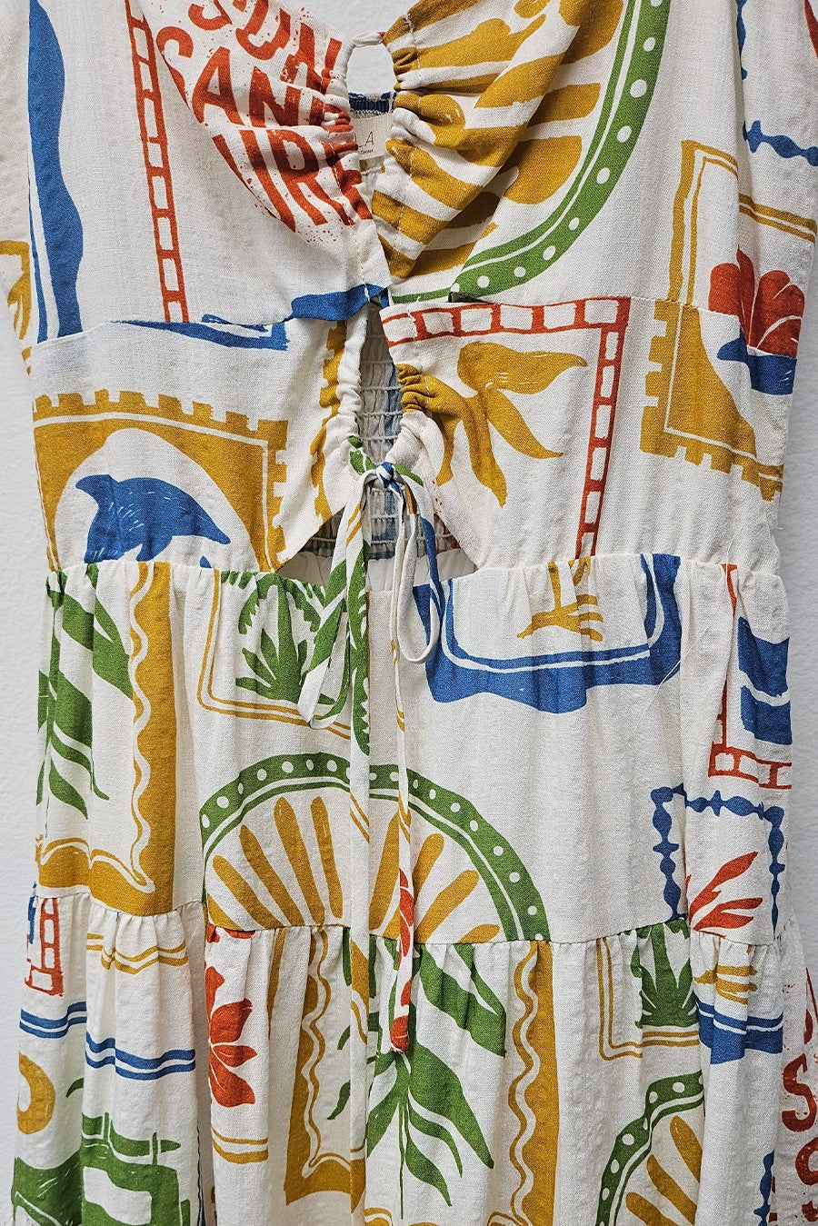 Seaside Mosaic Mini Dress