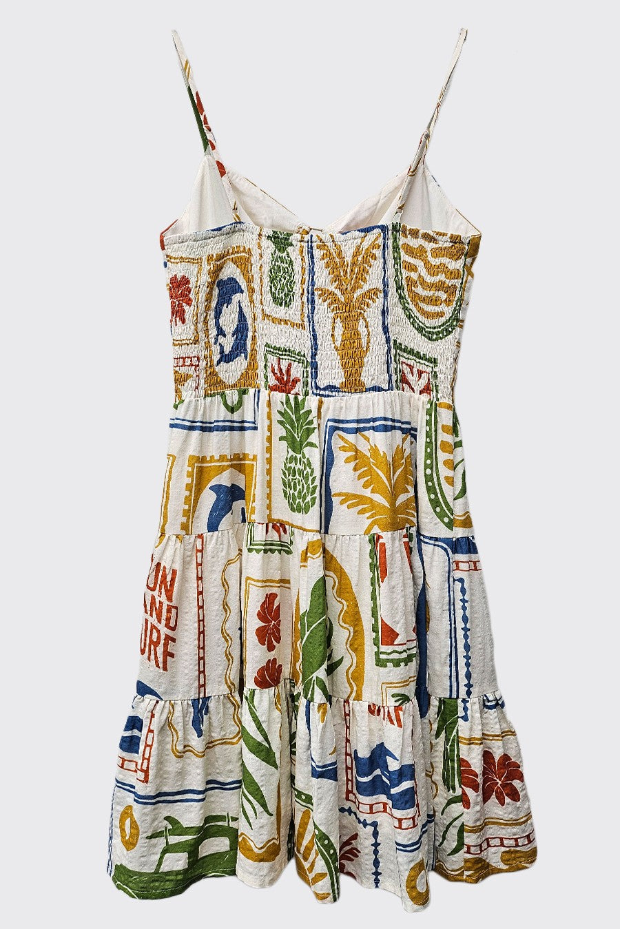 Seaside Mosaic Mini Dress