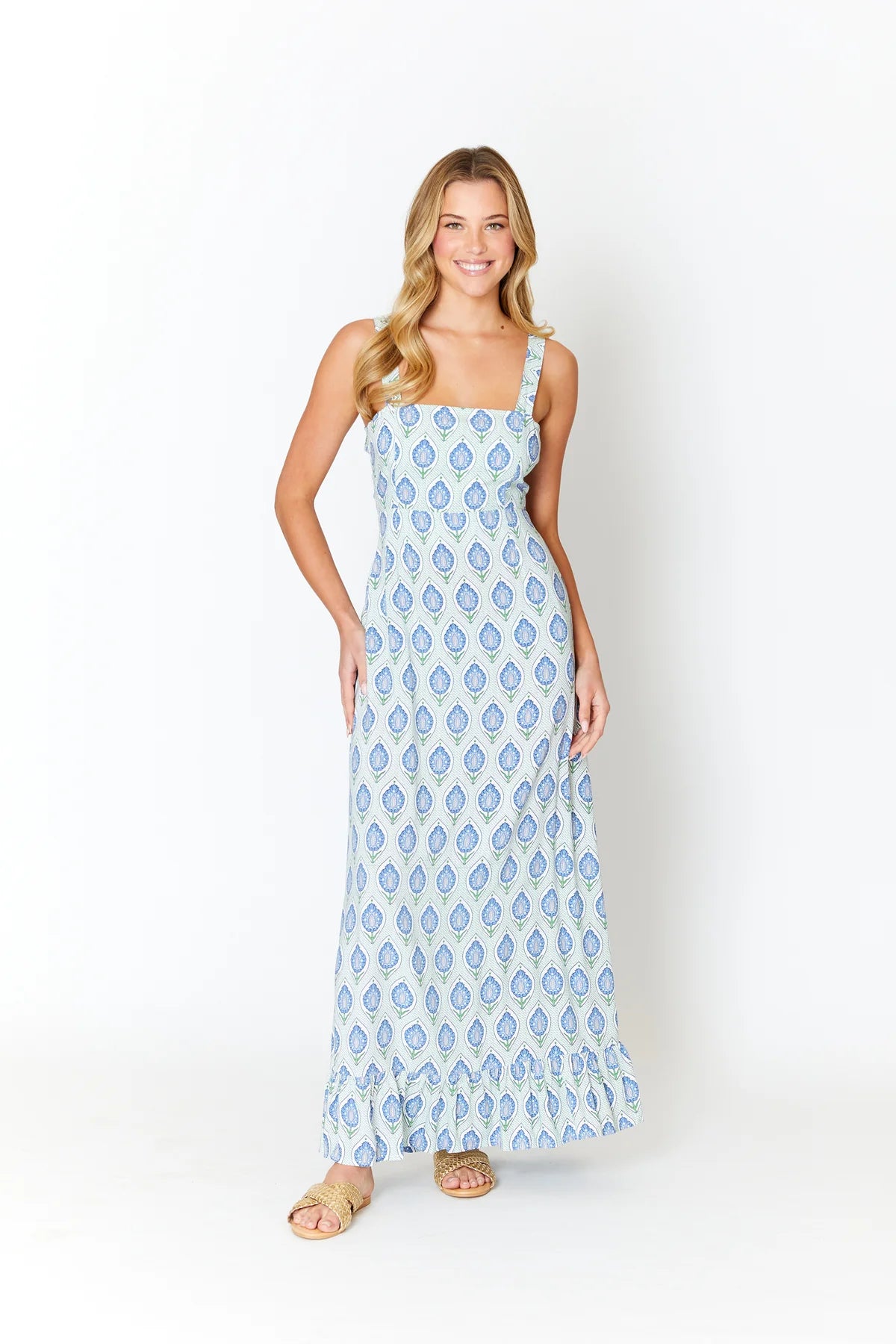 BOHEME FLOWER Sicily Long Dress