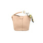 PU Leather Mini Bucket Bag with Top Handle (Assorted Colors)