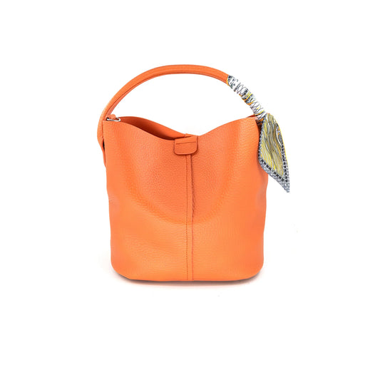 PU Leather Structured Medium Tote Bag (Assorted Colors)
