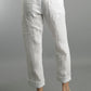 White Striped Gem Pants