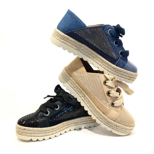 Maisie Sequins Sneakers (Assorted Colors)