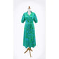 Dani Maxi Puff Sleeve Ruff Collar Dress