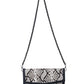 Beth Natural Python Clutch