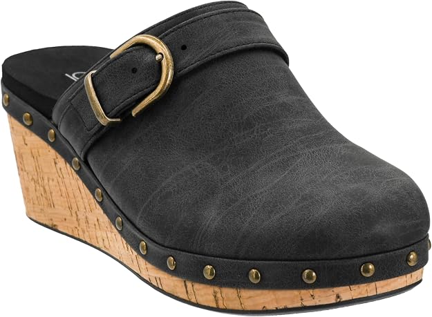 CORKYS WHO KNEW CLOG - BLACK