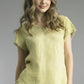 Frayed Edge V-Neck Shirt