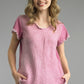 Frayed Edge V-Neck Shirt
