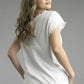 Frayed Edge V-Neck Shirt
