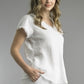 Frayed Edge V-Neck Shirt