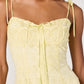 Kelley Eyelet Tie-Strap Mini Dress