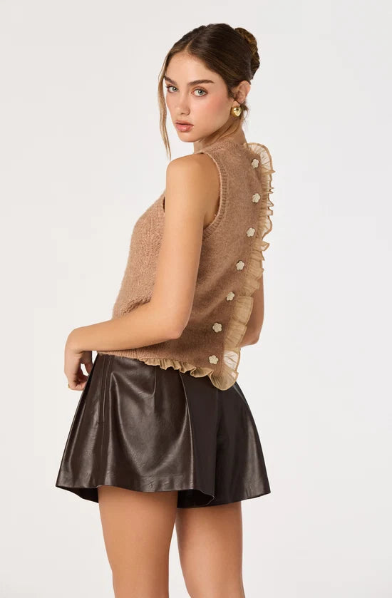 Pernille Cable Knit Sweater Vest