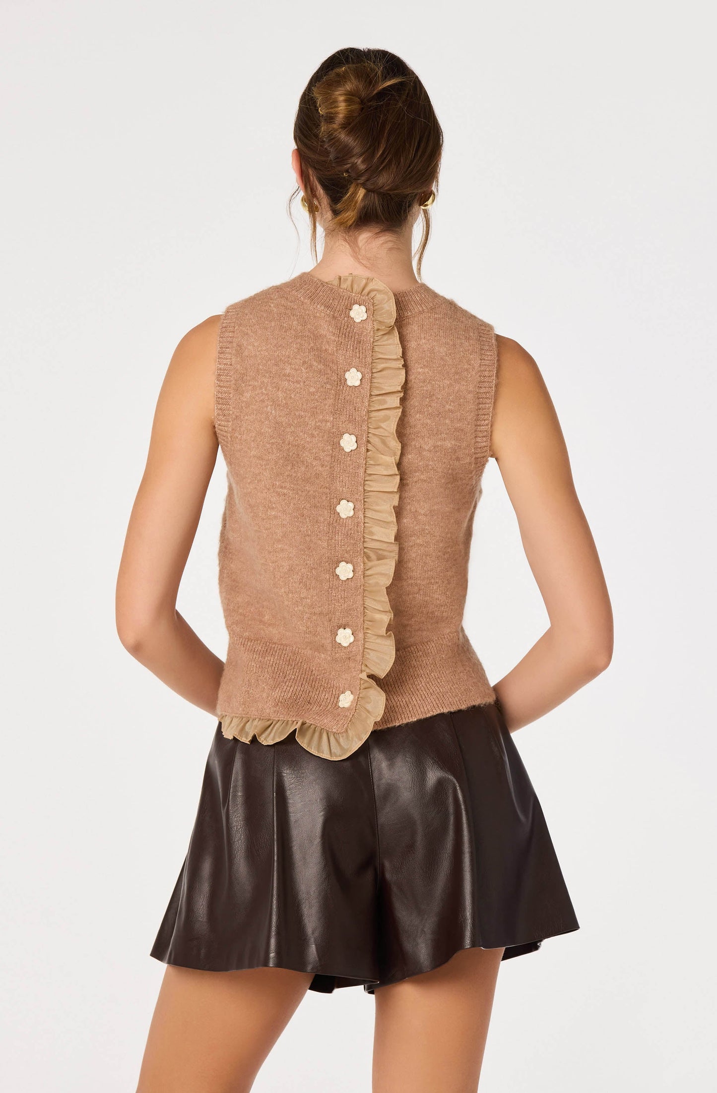 Pernille Cable Knit Sweater Vest