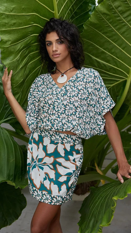 Bloomcrest Petrol Adora Top