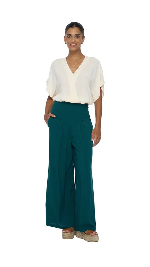 Petrol Johanna Wide Leg Pant