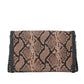 Beth Brown Python Clutch