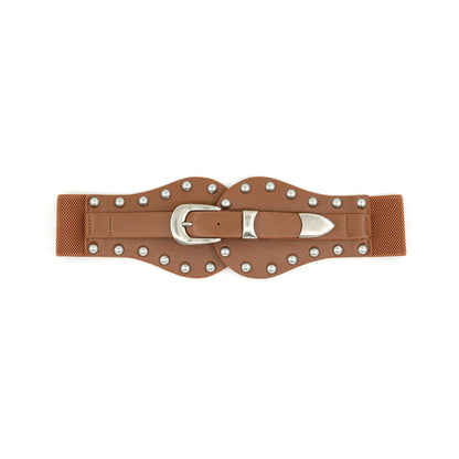 Western-Style Buckle Belt (Assorted Colors)