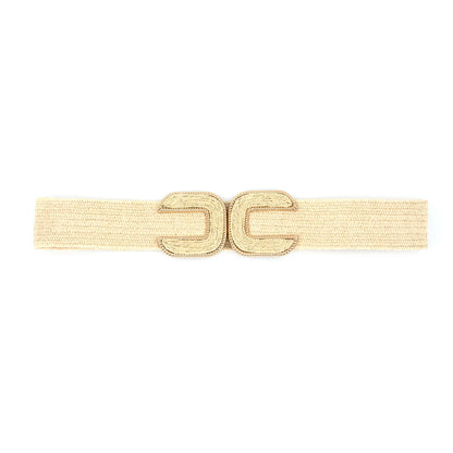 Elastic Straw Belt (Assorted Colors)