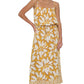 Fresia Yellow Flower Dress