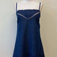 Eryn Embroidered Denim Dress