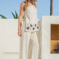 Palm Tree Inspired Embroidery Set