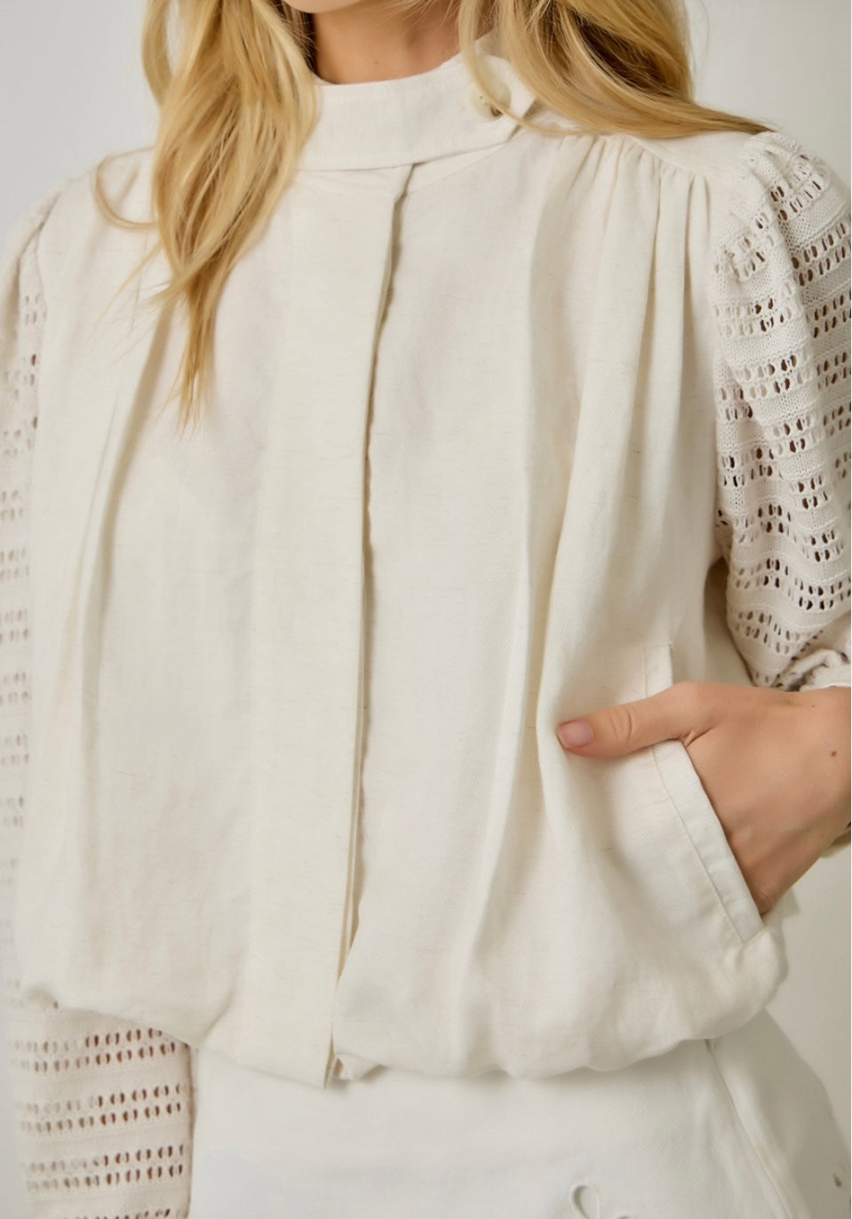 Bubble Hem Jacket