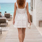 Cindy Ladder Trim Panel Mini Dress
